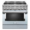 KitchenAid Dual Fuel Range (KFDC506JMB) - Misty Blue