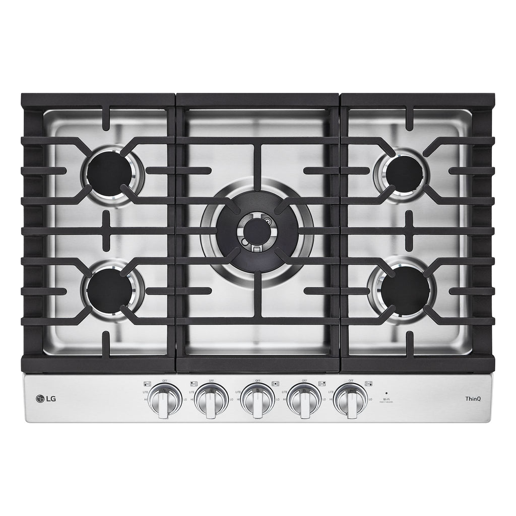 LG 30" Gas Cooktop (CBGJ3027S) - Stainless Steel