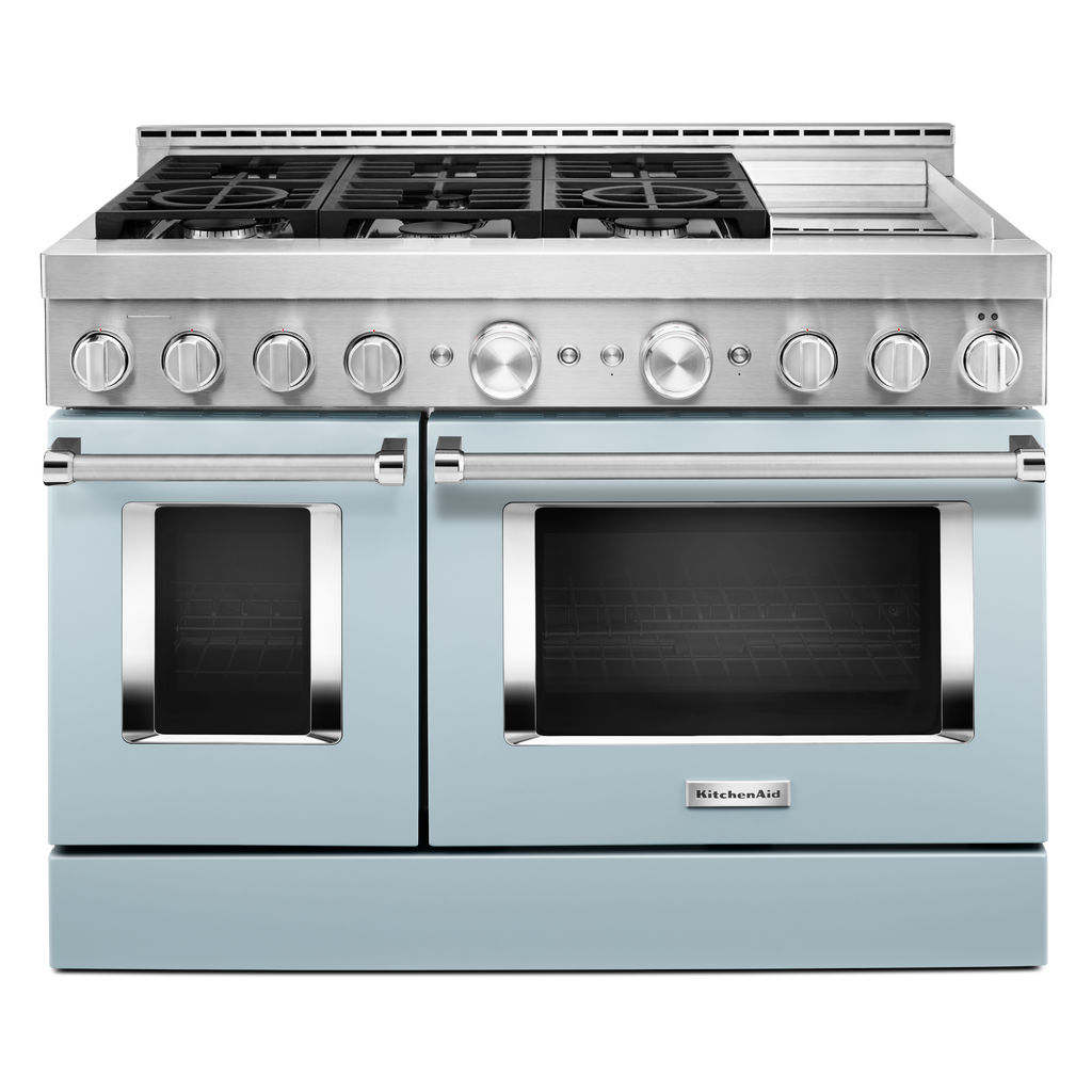 KitchenAid Gas Range (KFGC558JMB) - Misty Blue