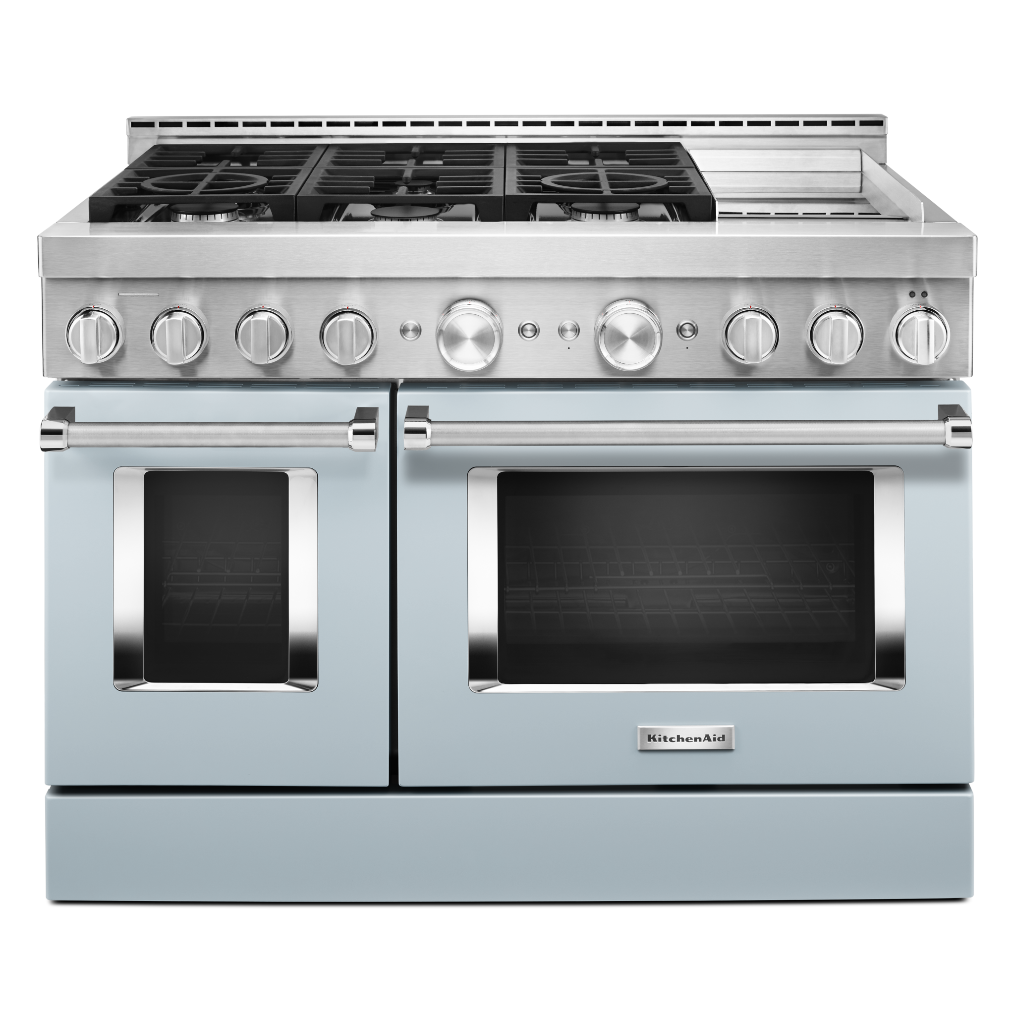 KitchenAid Gas Range (KFGC558JMB) - Misty Blue KitchenAid Gas Range (KFGC558JMB) - Misty Blue