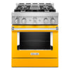 KitchenAid Gas Range (KFGC500JYP) - Yellow Pepper