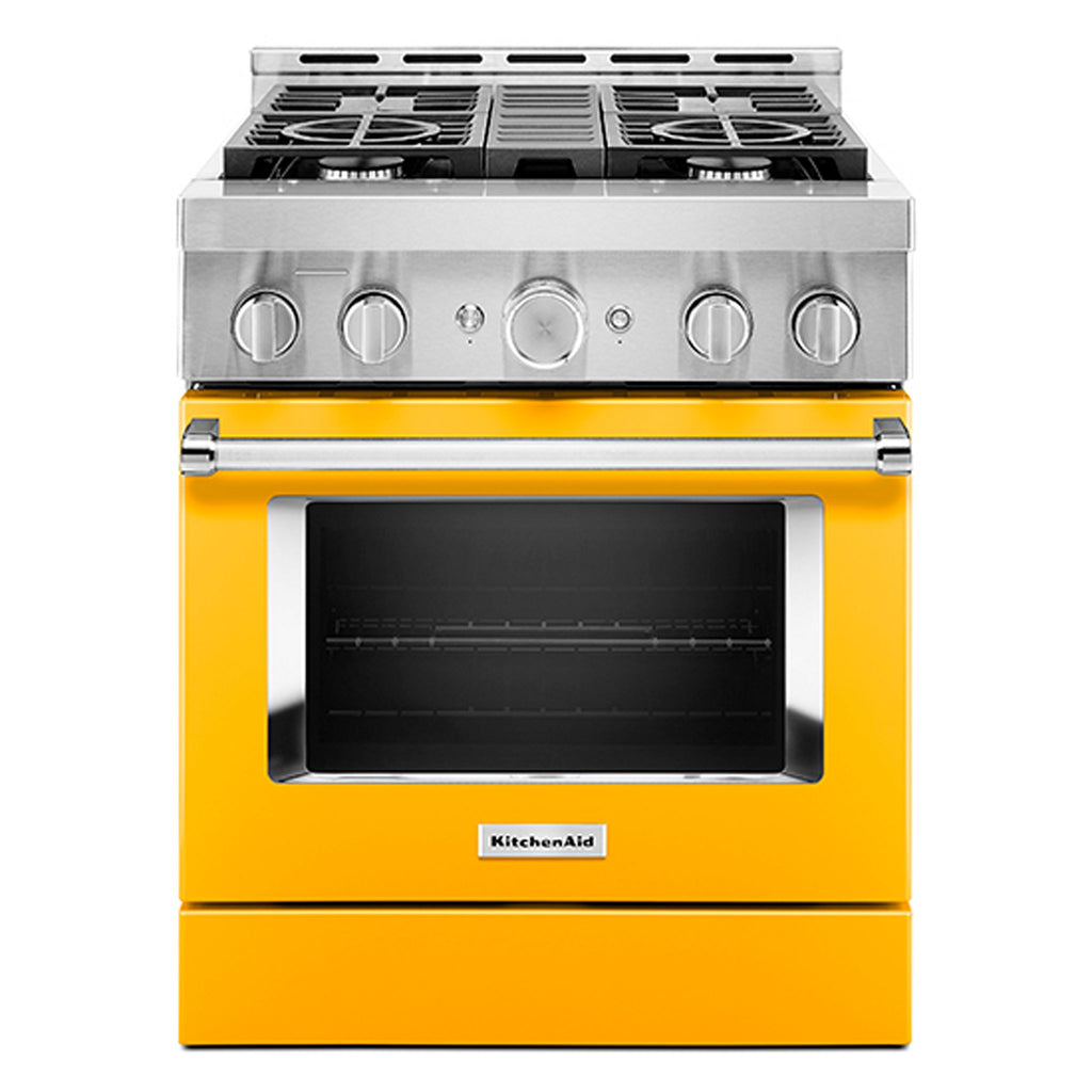 KitchenAid Gas Range (KFGC500JYP) - Yellow Pepper