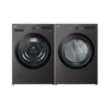 LG Front Load Pair (1569211K) - Black Steel