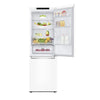 LG Bottom Mount Fridge (LBNC12231W) - White