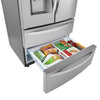 LG French Door Fridge (LRMXC2206S) - Stainless Steel