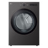 LG Front Load Dryer (DLEX6500B) - Black Steel