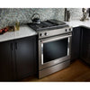 KitchenAid Slide Duel Fuel Range (KSDG950ESS) - Stainless Steel