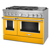 KitchenAid Dual Fuel Range (KFDC558JYP) - Yellow Pepper