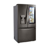 LG French Door Fridge (LRFVS3006D) - Black Stainless