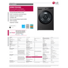 LG Front Load Pair (1568063K) - Black Stainless Steel