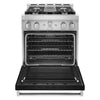 KitchenAid Gas Range (KFGC500JBK) - Imperial Black