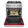 KitchenAid Dual Fuel Range (KFDC500JPA) - Passion Red