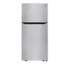 LG Top Mount Fridge (LTCS20020S) - Stainless Steel