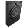 LG Front Load Dryer (DLEX6500B) - Black Steel