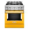 KitchenAid Gas Range (KFGC500JYP) - Yellow Pepper