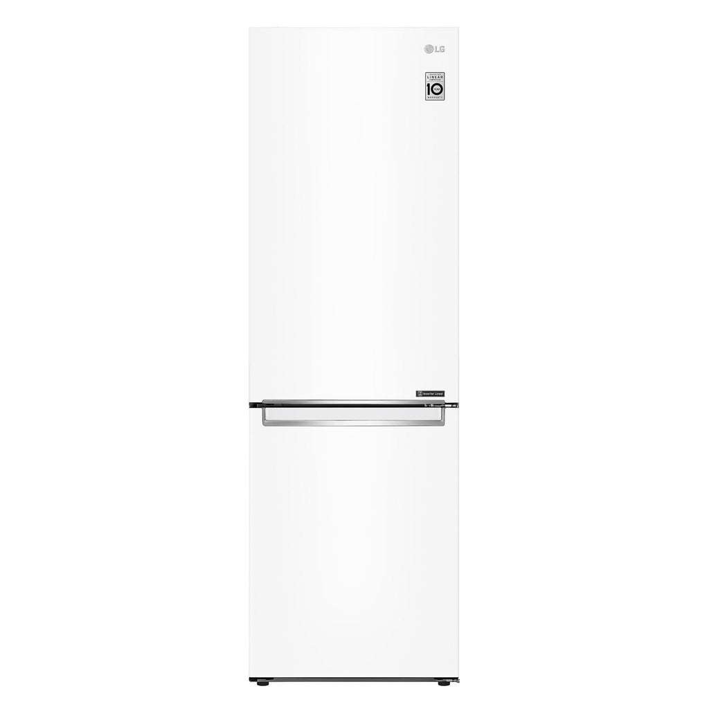 LG Bottom Mount Fridge (LBNC12231W) - White