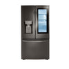 LG French Door Fridge (LRFVS3006D) - Black Stainless