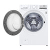 LG Front Load Washer (WM3400CW) - White